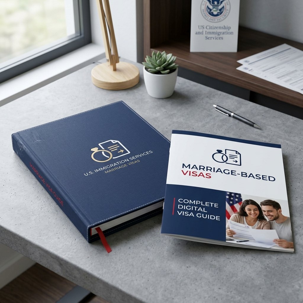Carpeta Premium para entrevista de matrimonio AF Trámites USA