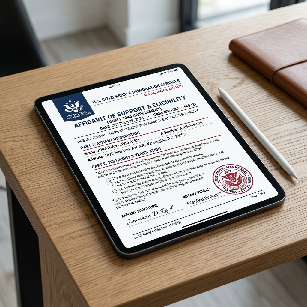 Carta de testigo y apoyo al matrimonio AF Trámites USA
