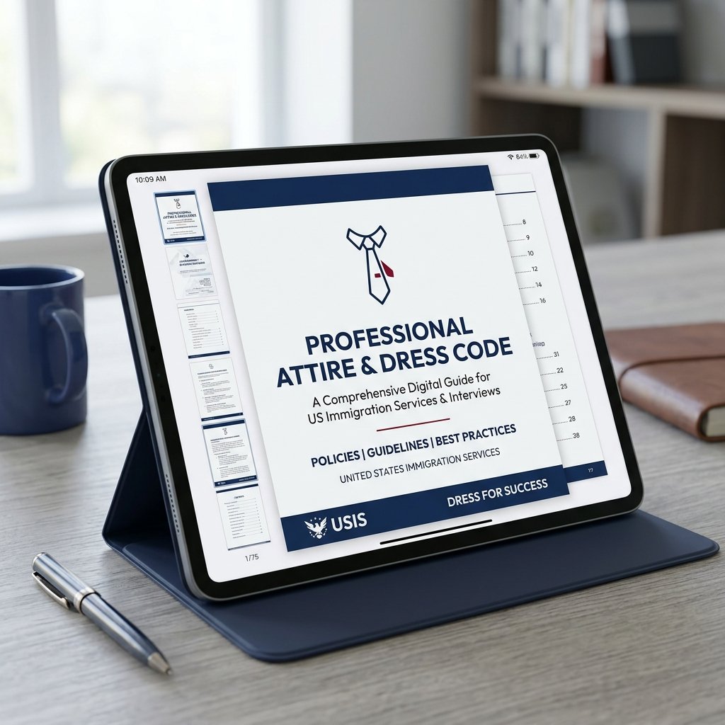 Guía código de vestimenta y tips para entrevista ante USCIS o la corte